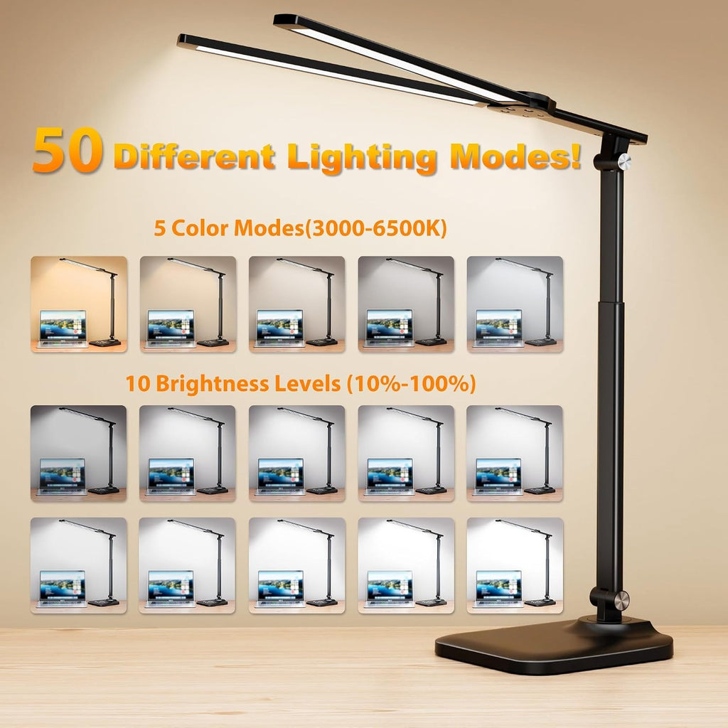 Adjustable USB Desk Lamp