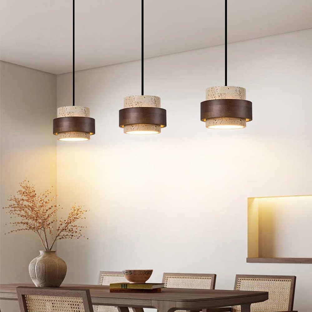 Travertine Wabi-sabi Pendant Light