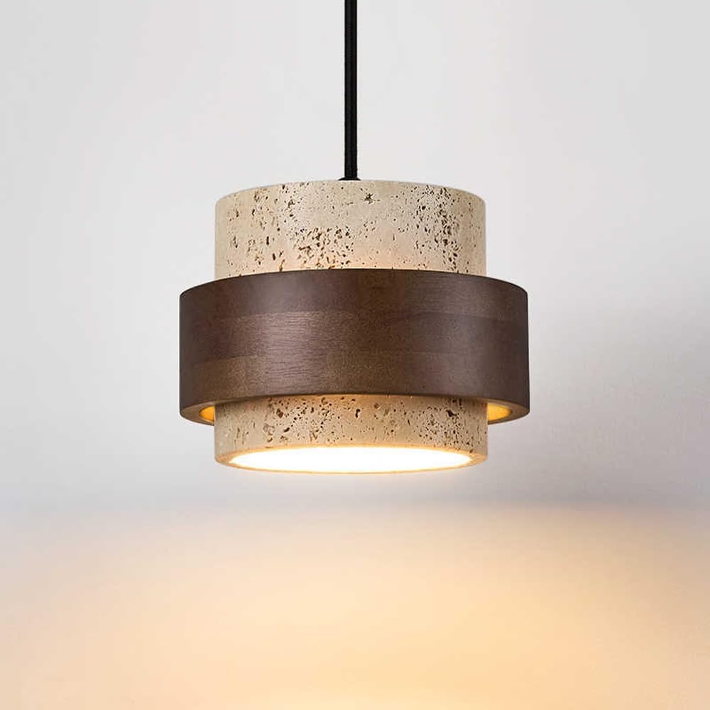 Travertine Wabi-sabi Pendant Light