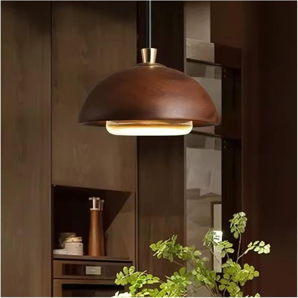 Wood LED Pendant Light