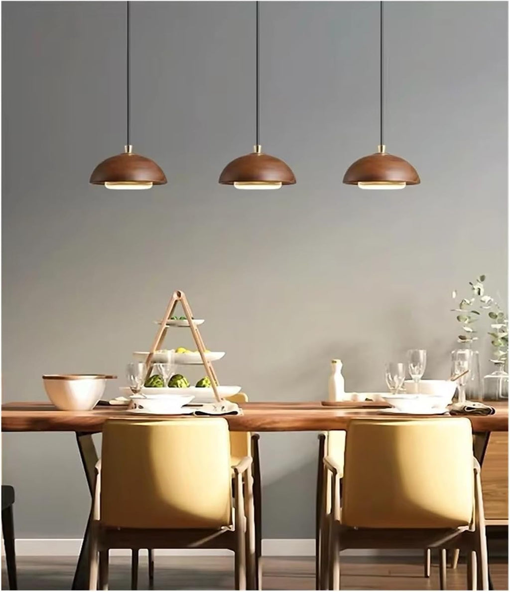 Wood LED Pendant Light
