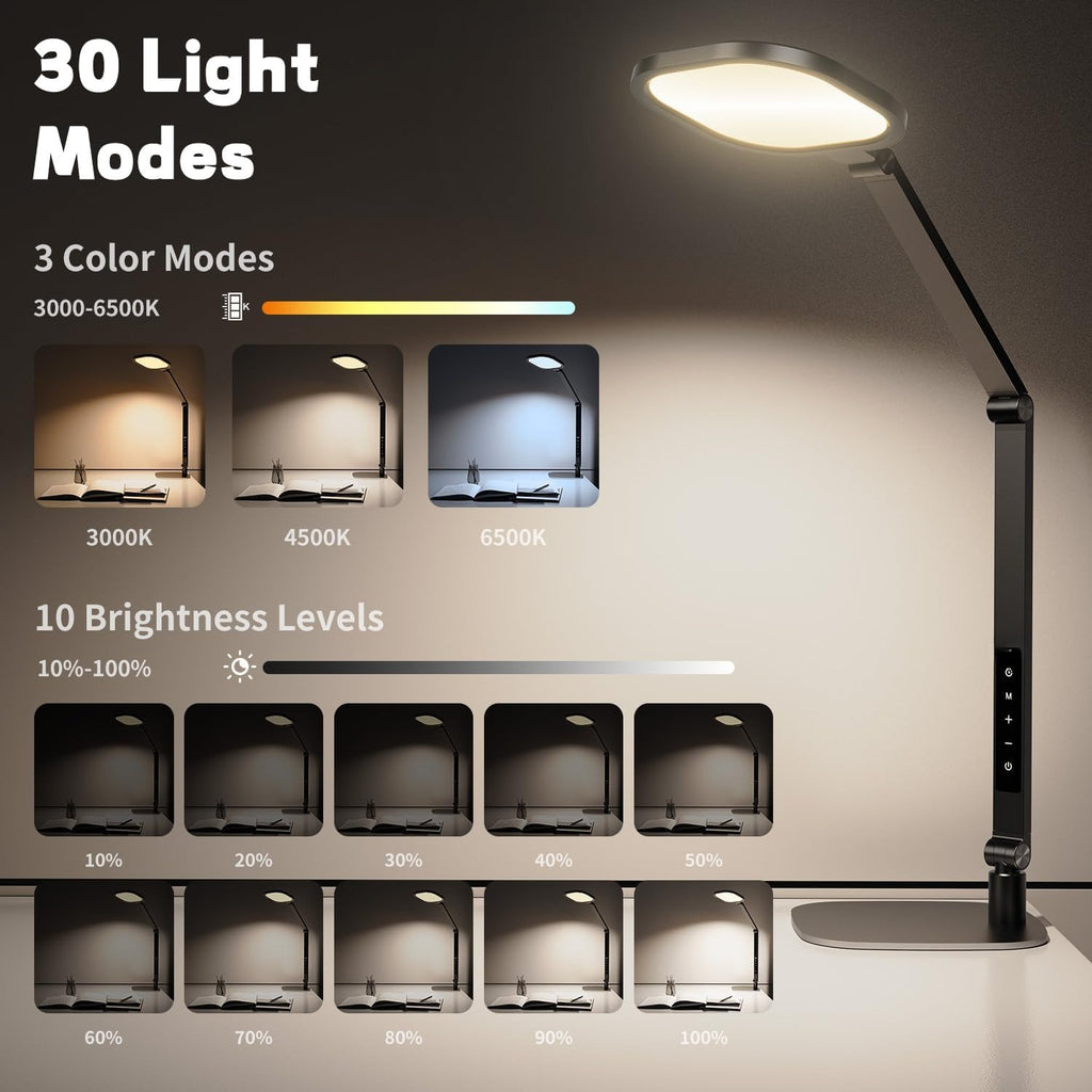Edge-lit LED Desk Lamp