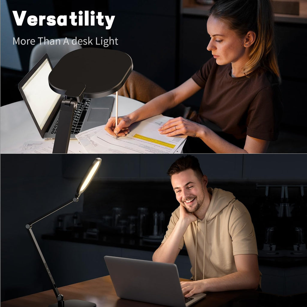 Edge-lit LED Desk Lamp