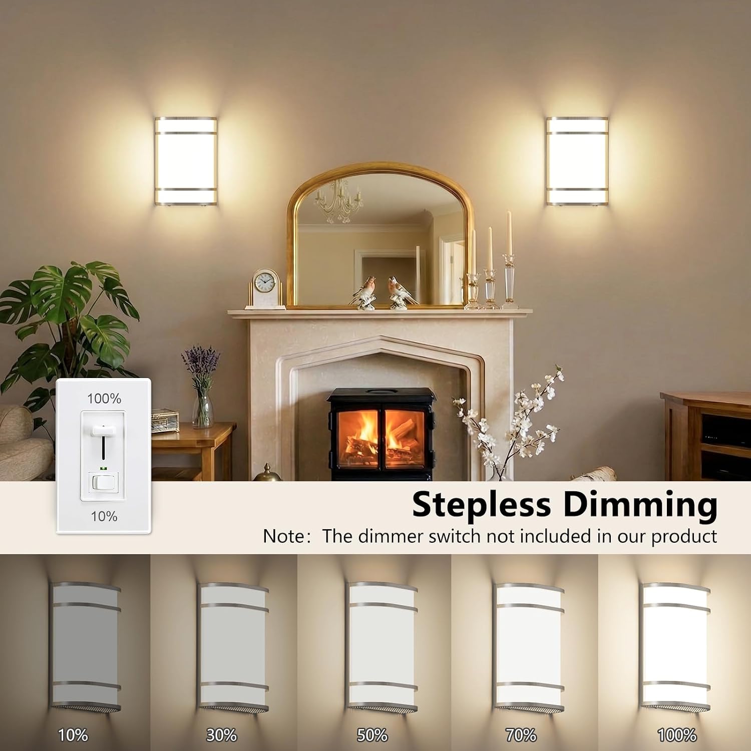 Adjustable CCT LED Indoor Wall Sconce