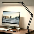 Swing Arm LED Desk Lamp, Black