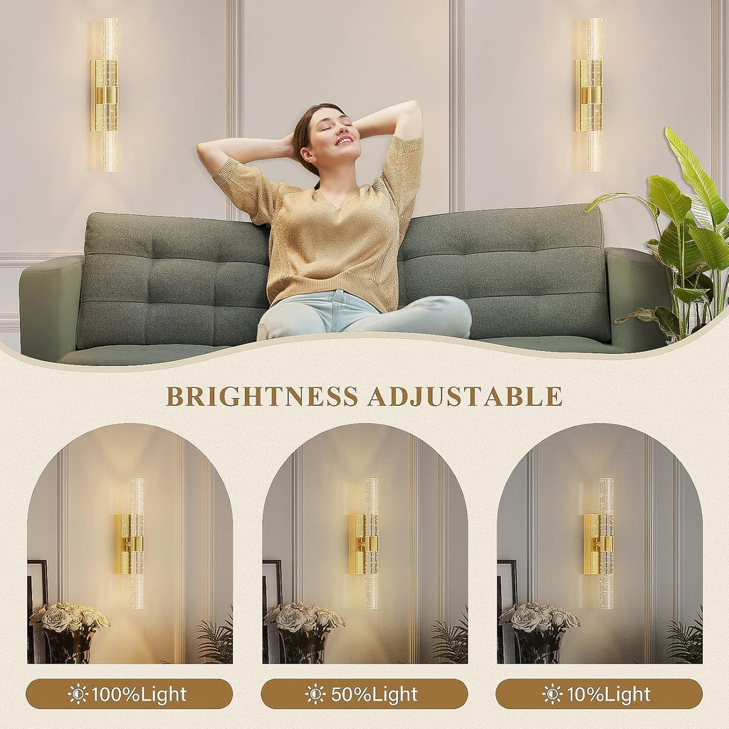 Rechargeable Wall Sconces Set of 2